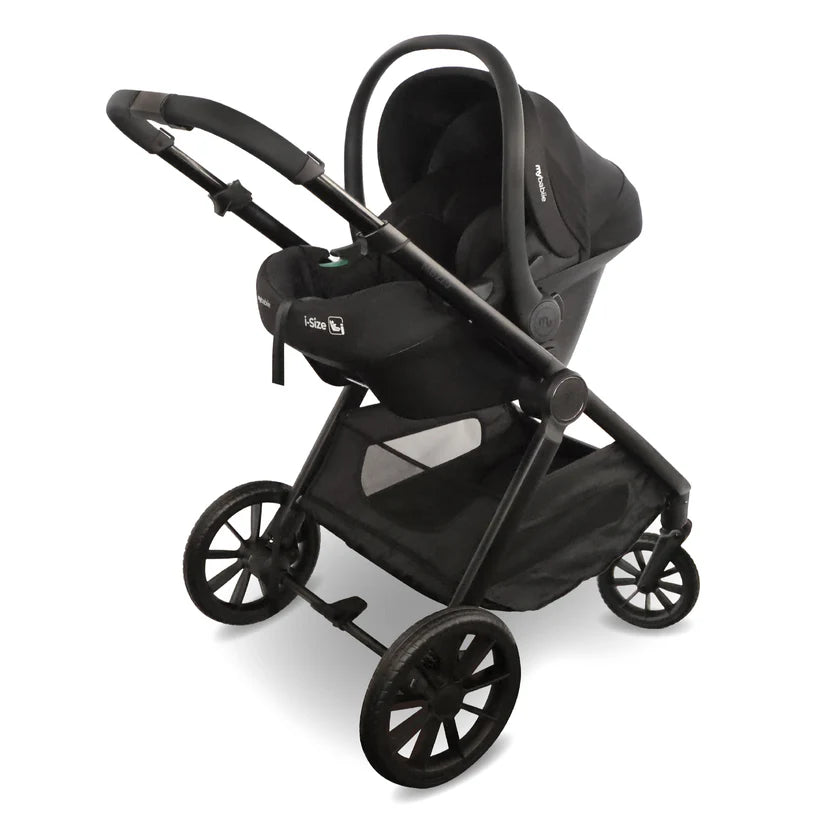 My Babiie MB220 3-in-1 Travel System with Base - Black
