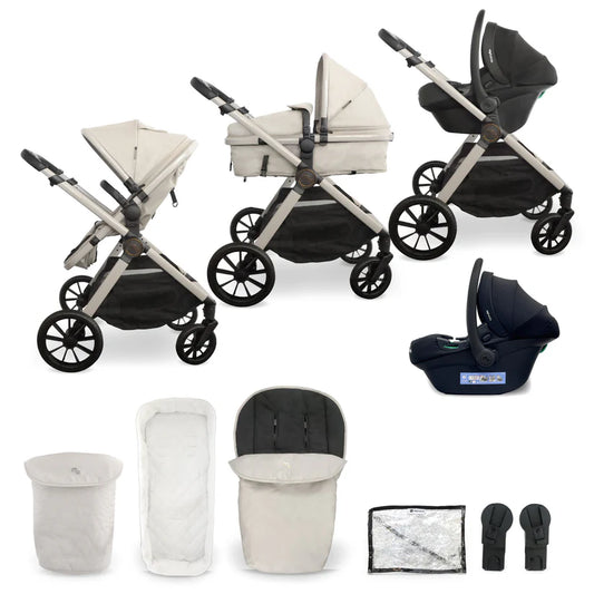 My Babiie MB220 3-in-1 Travel System - Ivory