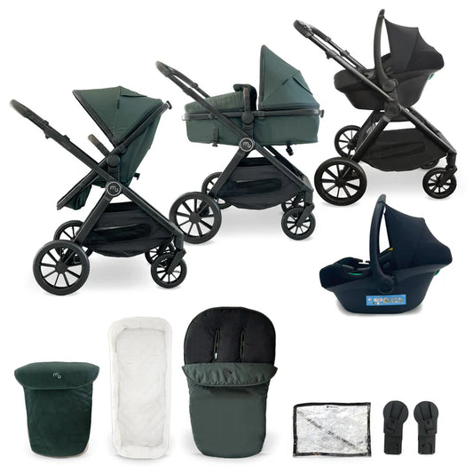 My Babiie MB220 3-in-1 Travel System - Forest Green