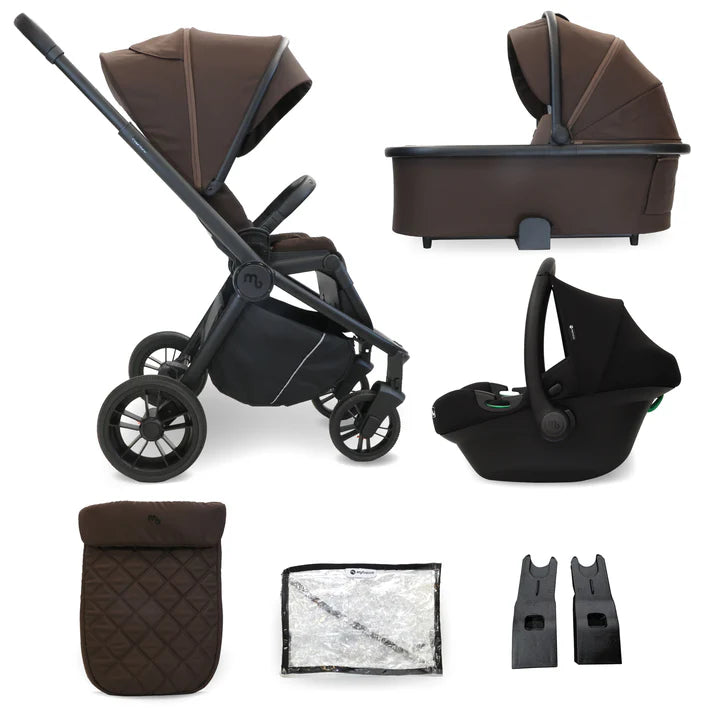 My Babiie MB450i 3-in-1 Travel System - Chocolate