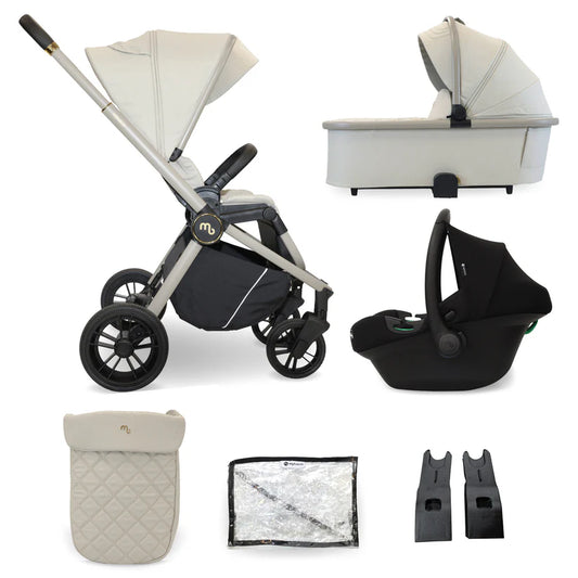 My Babiie MB450i 3-in-1 Travel System - Ivory