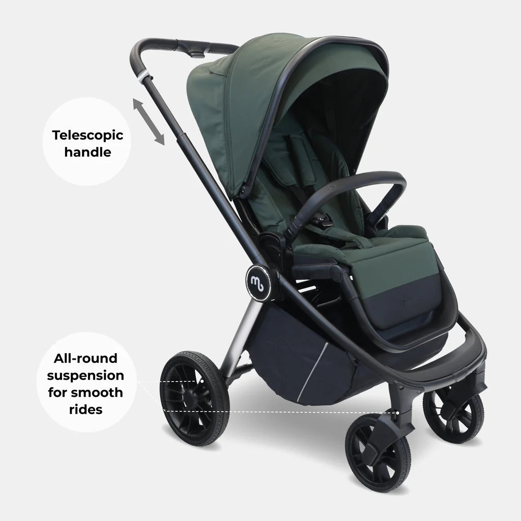 My Babiie MB450 Pushchair - Forest Green