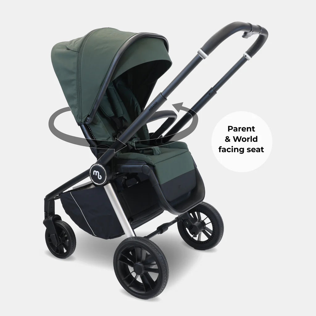 My Babiie MB450 Pushchair - Forest Green