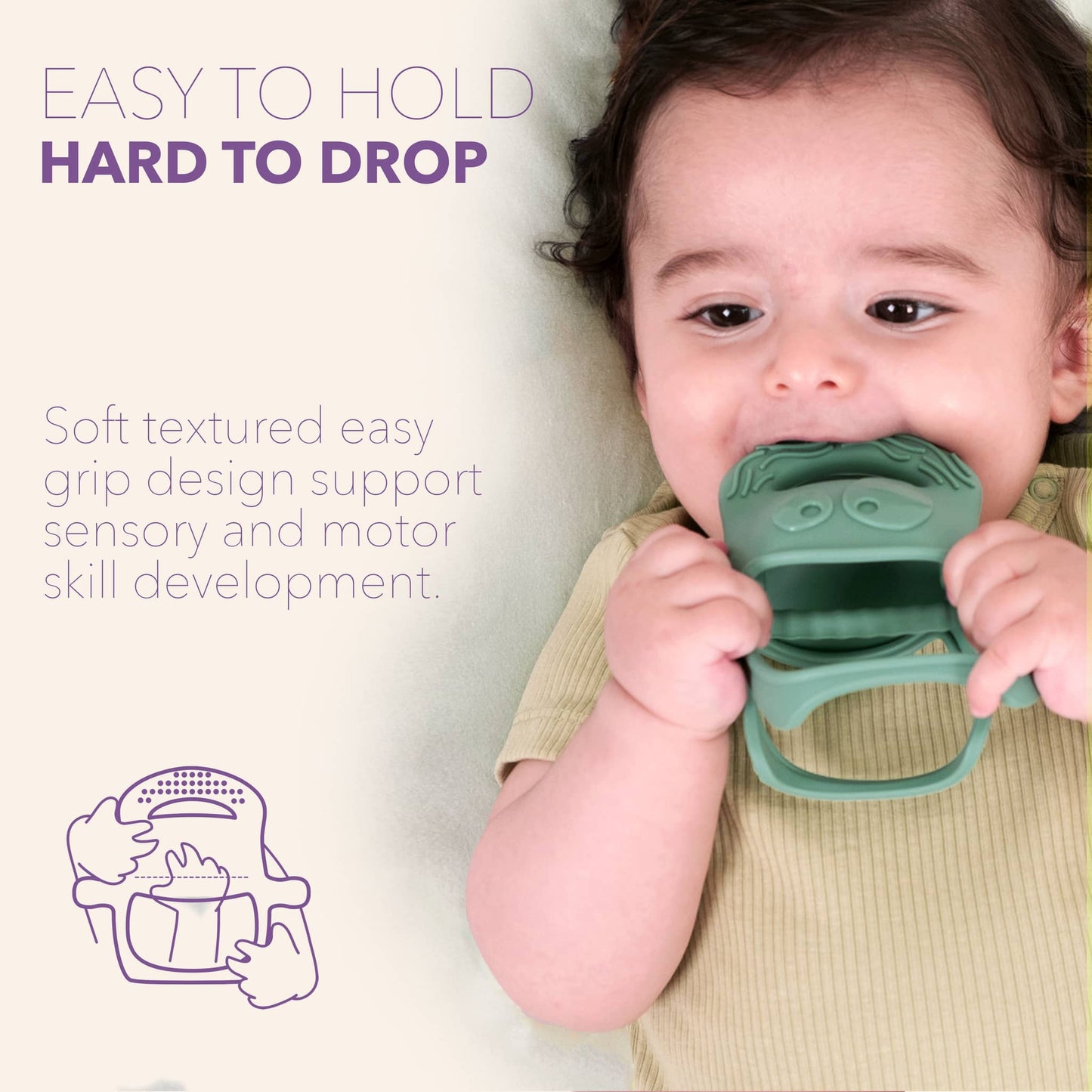 MOCHi Teether – Next-Generation Silicone Teether for Babies