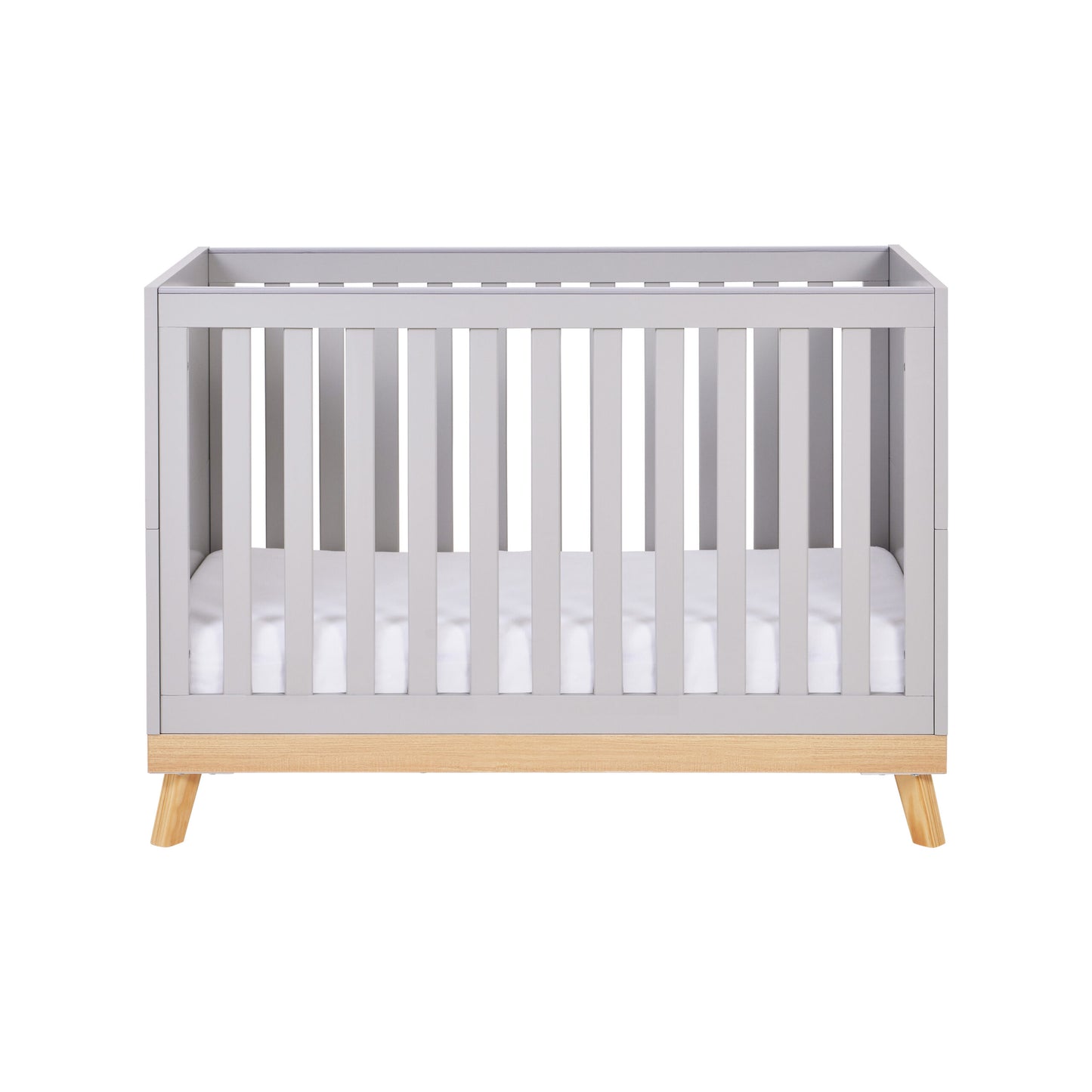 Babymore Mona Mini Cot Bed – Grey