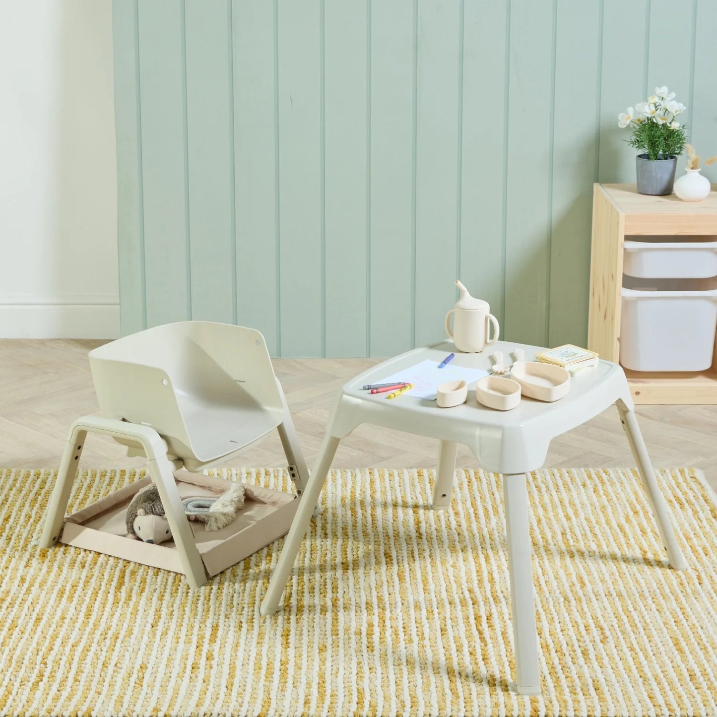 Tutti Bambini Nova Maison 7 in 1 Highchair Parsnip