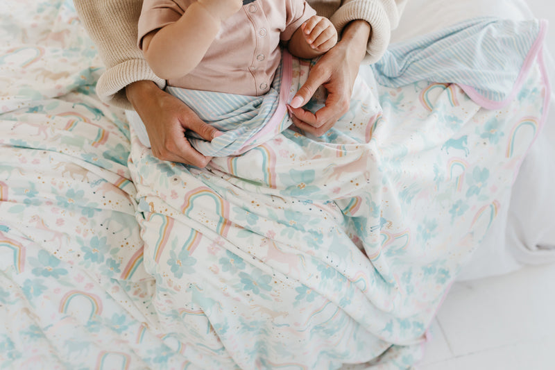 Copper Pearl 3 Layer Jumbo Stretchy Quilt Whimsy