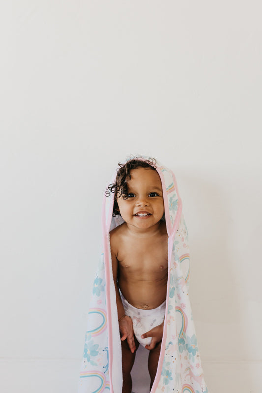 Copper Pearl Premium Knit Hooded Towel Whimsy