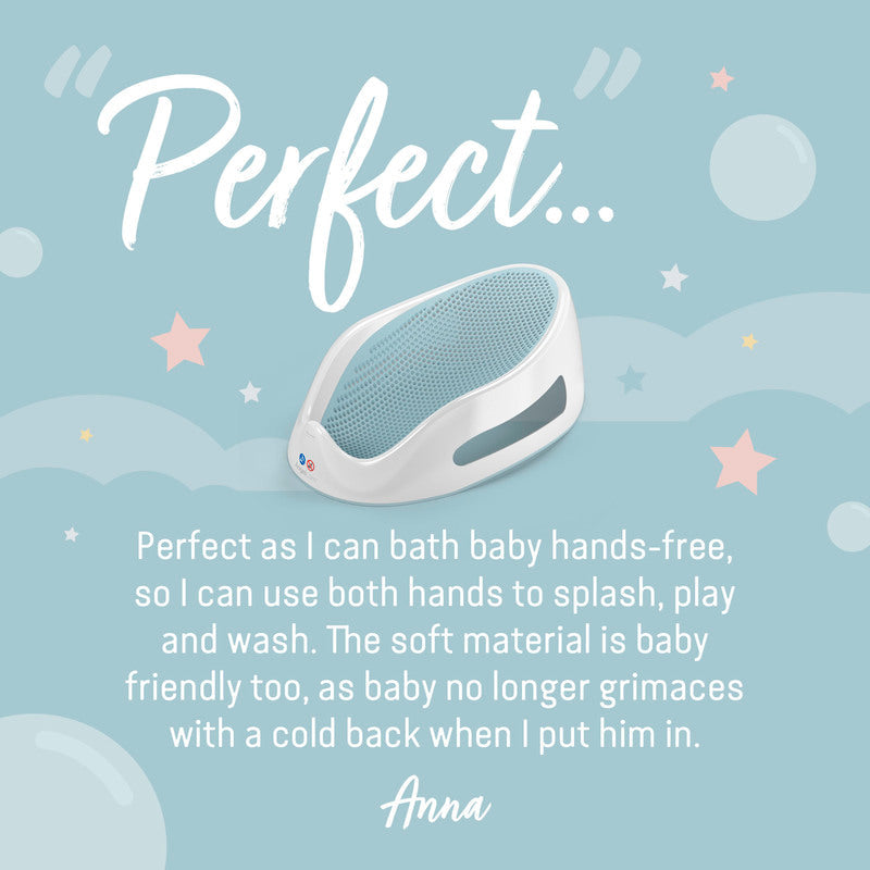Angelcare Soft-Touch Bath Support Aqua