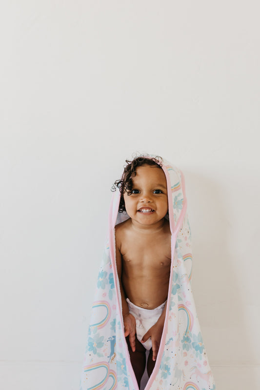 Copper Pearl Premium Knit Hooded Towel Whimsy