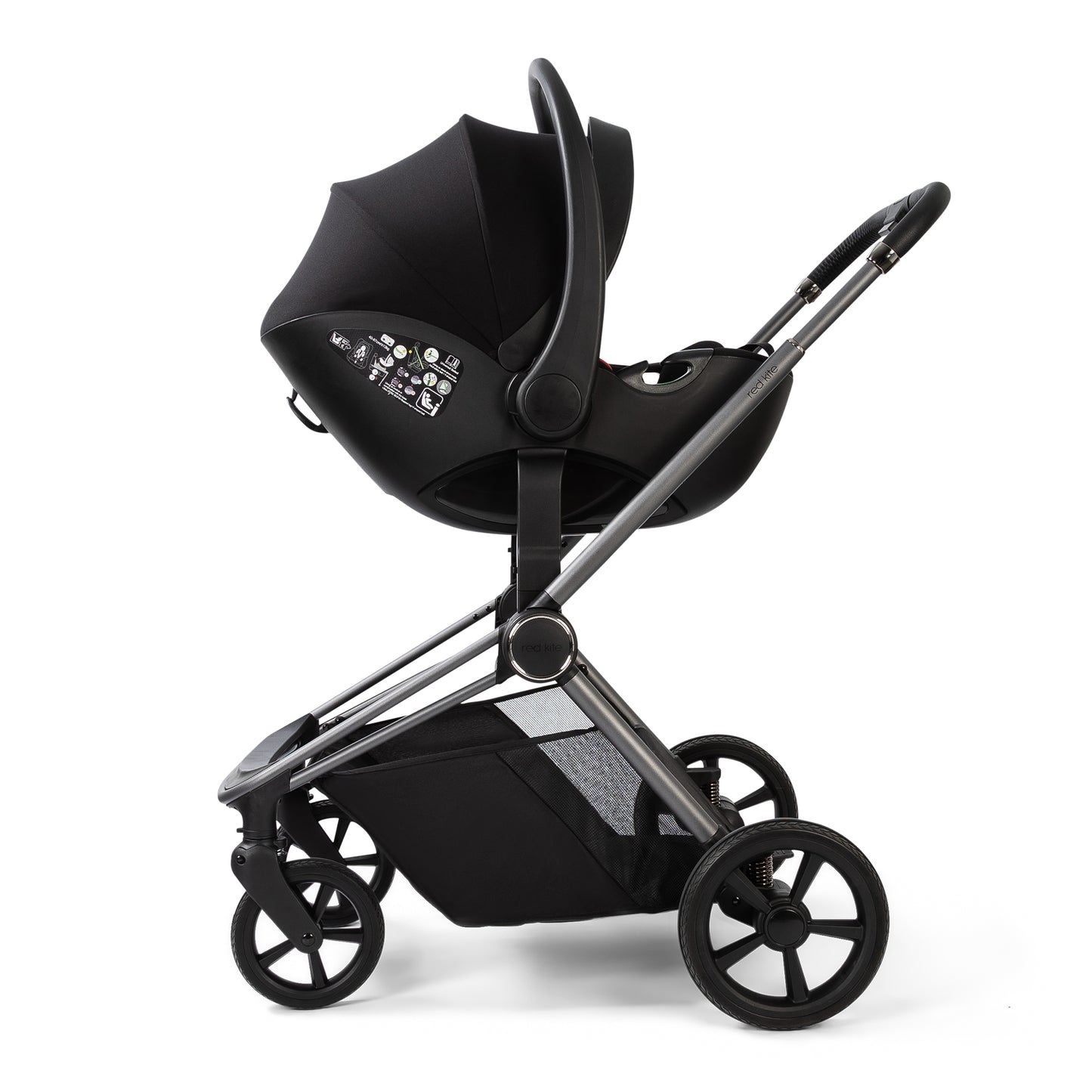 Red Kite Push Me Cruise 3 in 1 Travel System - Onyx