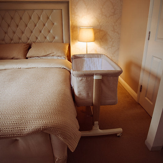Red Kite Rockabye Bedside/Rocking Crib