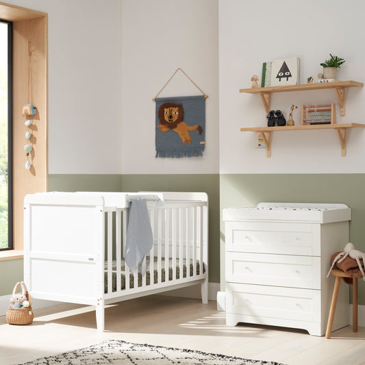 Tutti Bambini Rio 2 Piece Room Set White