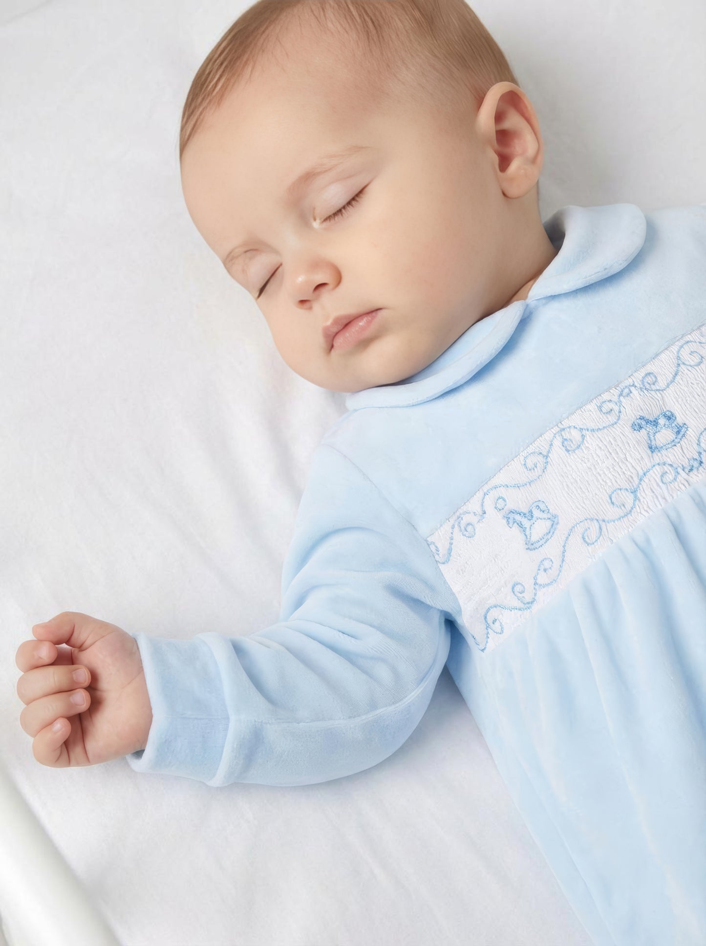 Pex Rocking Horse Sleepsuit Blue