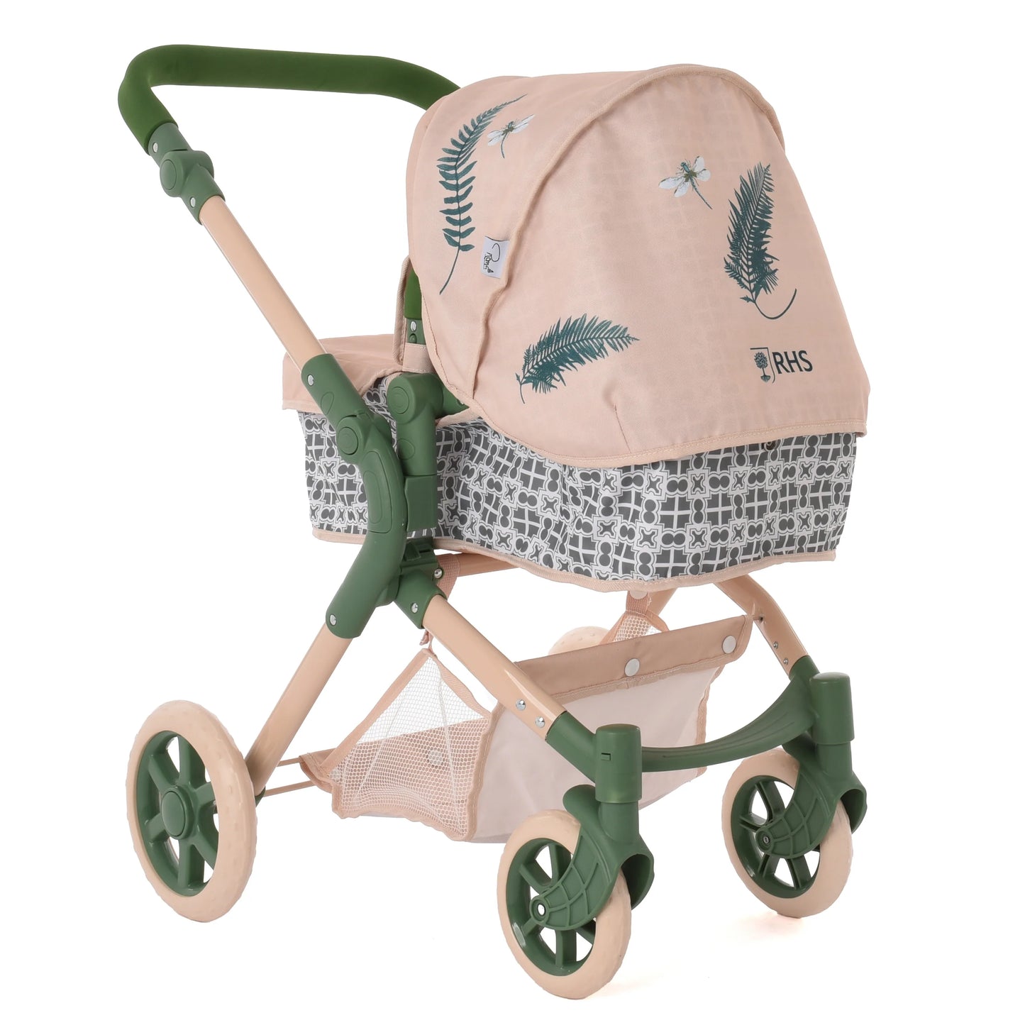 Roma RHS Single Dolls Pram Bundle - Fern