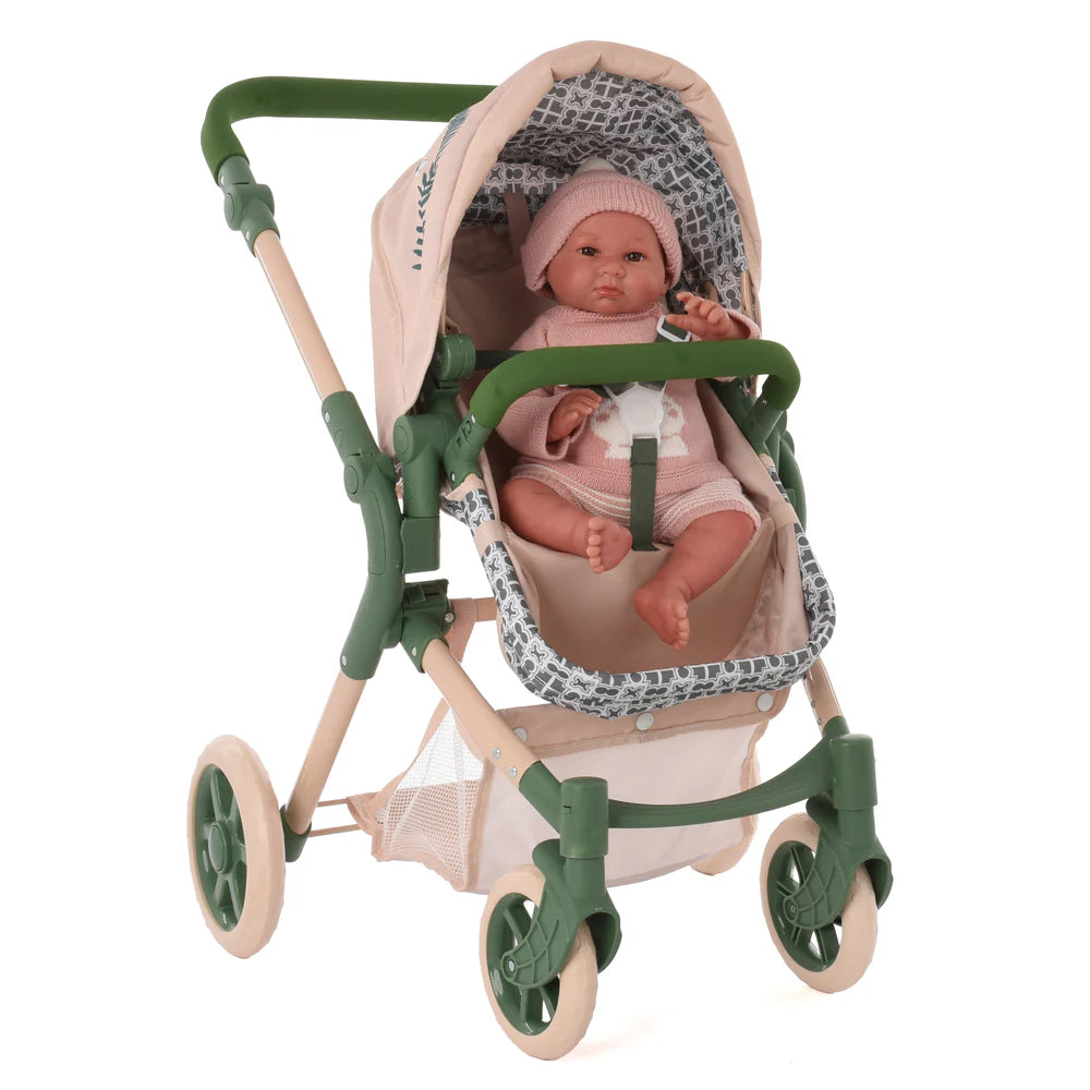 Roma RHS Single Dolls Pram Bundle - Fern