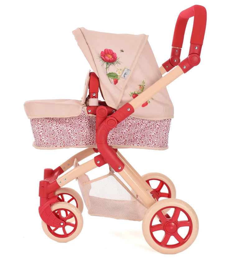 Roma RHS Single Dolls Pram - Flora