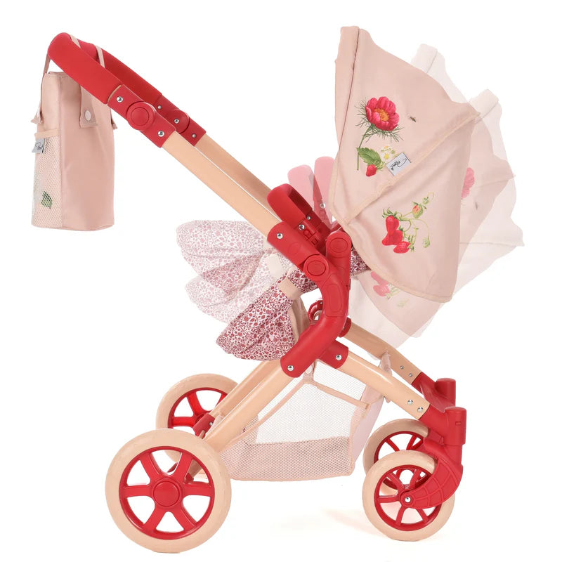 Roma RHS Single Dolls Pram - Flora