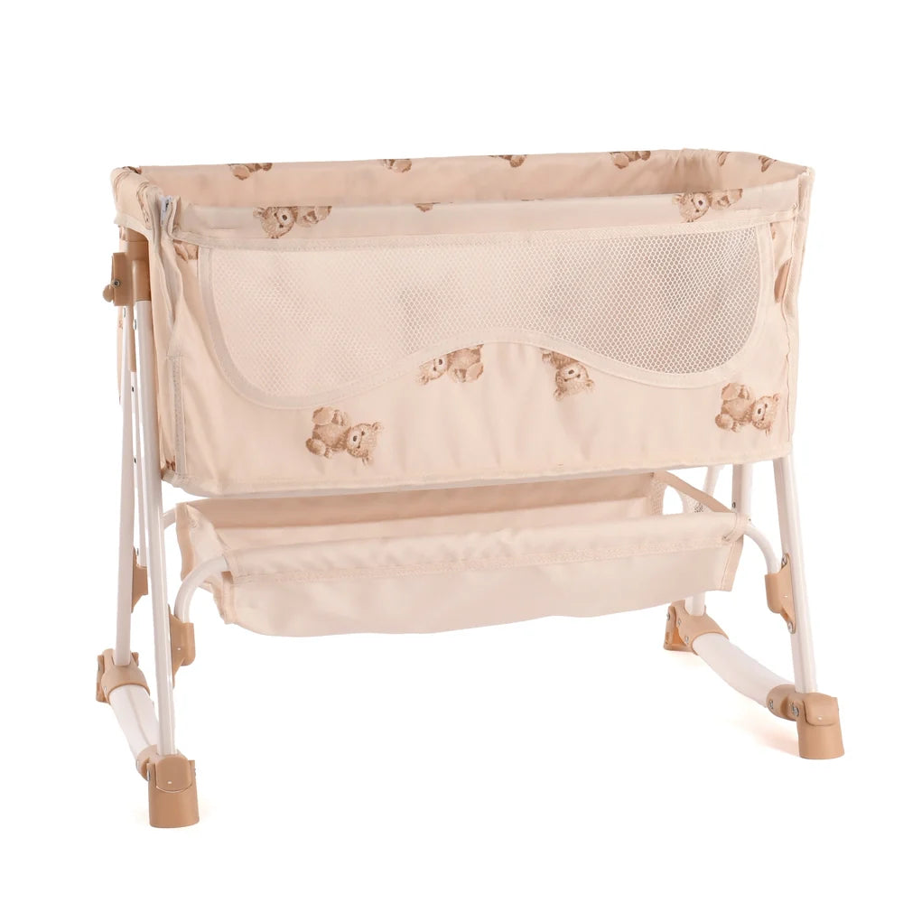 Roma Teddy Bedside Crib Children's Dolls Crib