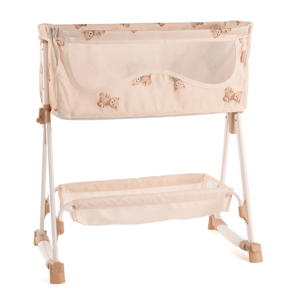 Roma Teddy Bedside Crib Children's Dolls Crib