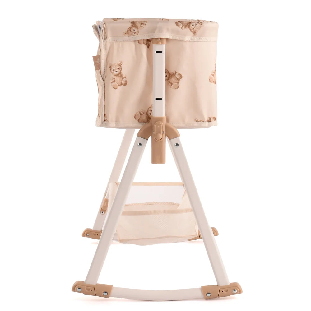 Roma Teddy Bedside Crib Children's Dolls Crib