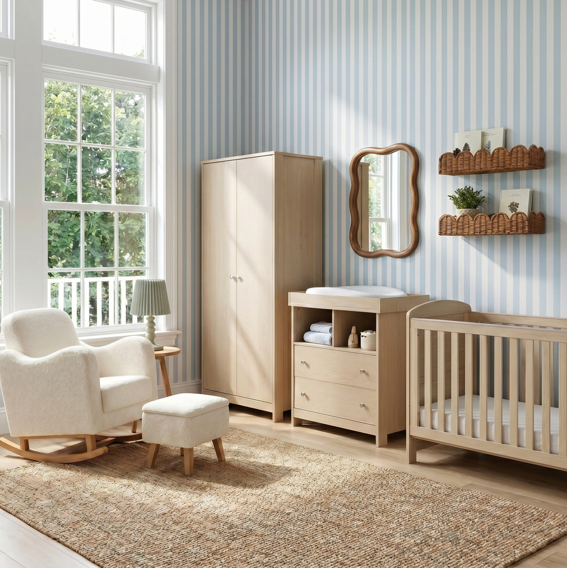Bebe & Beyond Seeker 3 Piece Room Set Nordic