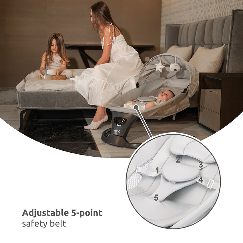 Lorelli Electric Baby Rocker Siena – Mocha