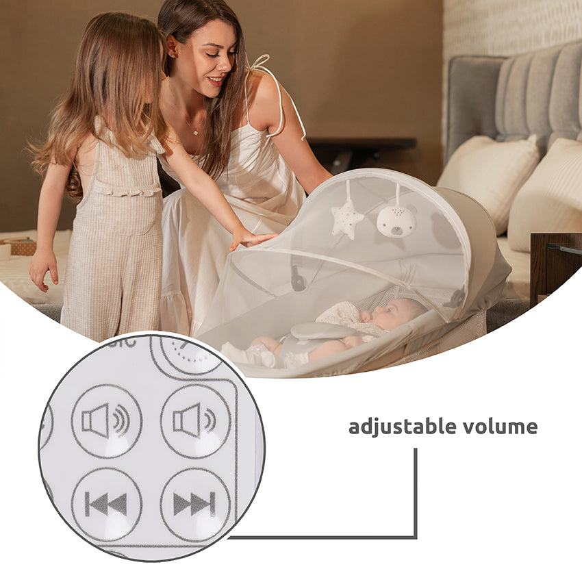 Lorelli Electric Baby Rocker Siena – Mocha