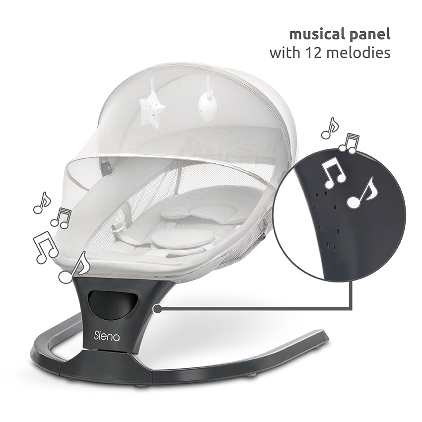 Lorelli Electric Baby Rocker Siena – Mocha