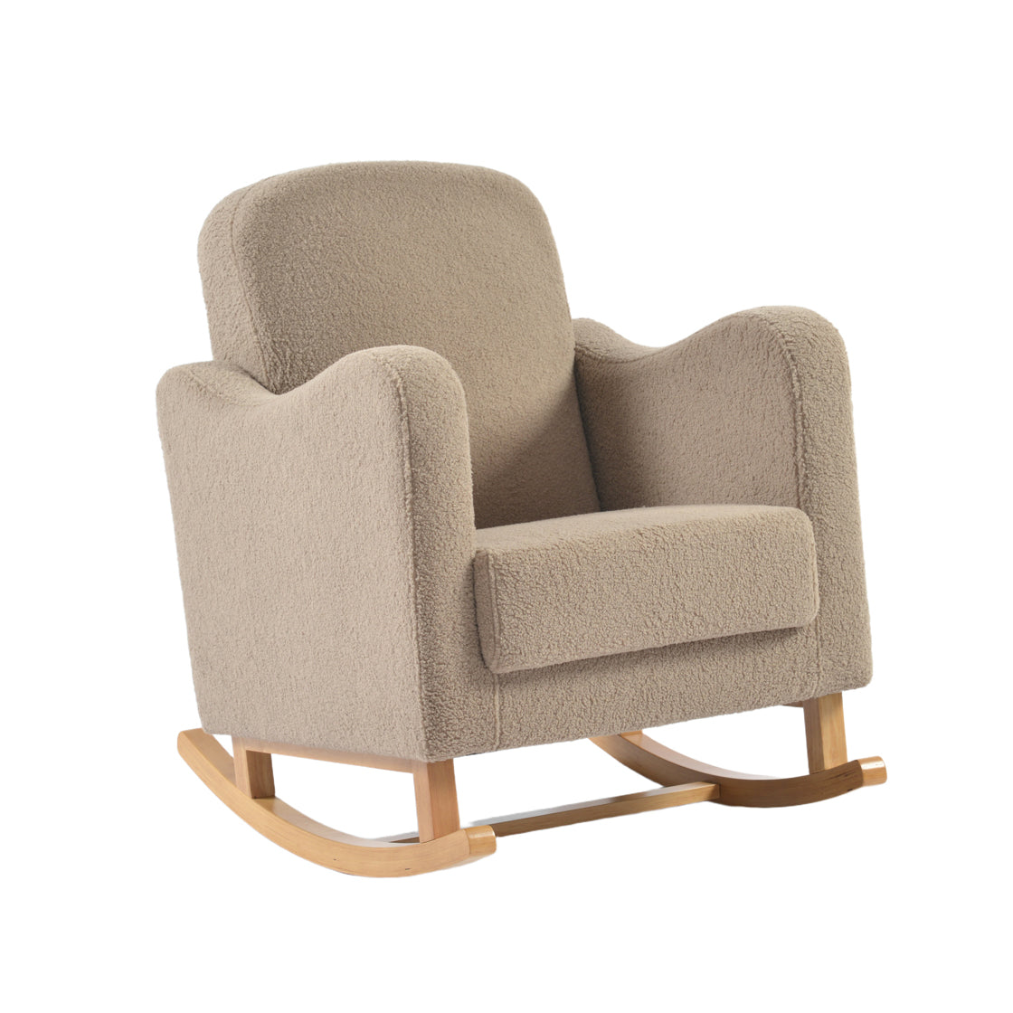 Bebe & Beyond Soother Nursing Chair – Boucle Collection Biscuit