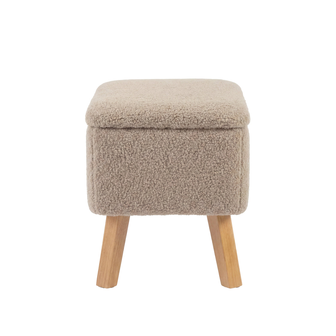 Bebe & Beyond Soother Nursing Chair + Stool – Boucle Collection Biscuit
