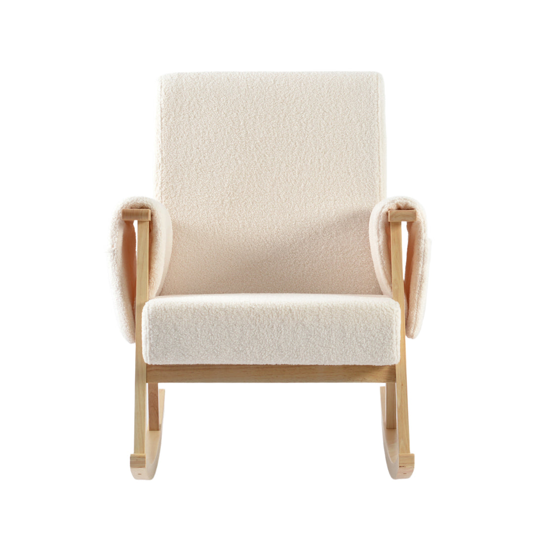 Bebe & Beyond Storyteller Nursing Chair – Off White Teddy Boucle