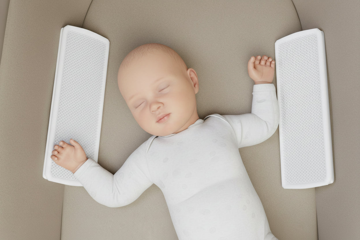 Snooze Secure 3D Air Mesh Baby Sleep Solution – Safer Sleep, Reduced CO₂ Risk