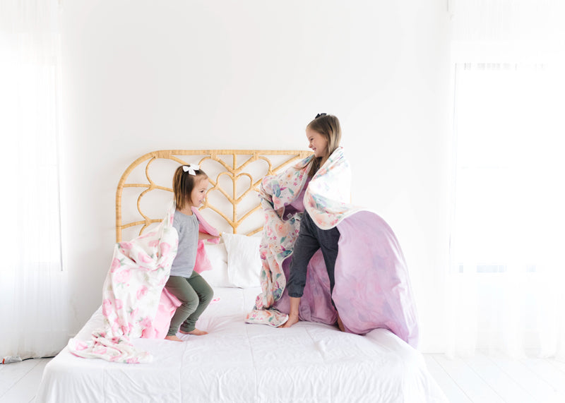 Copper Pearl 3 Layer Jumbo Quilt Bloom