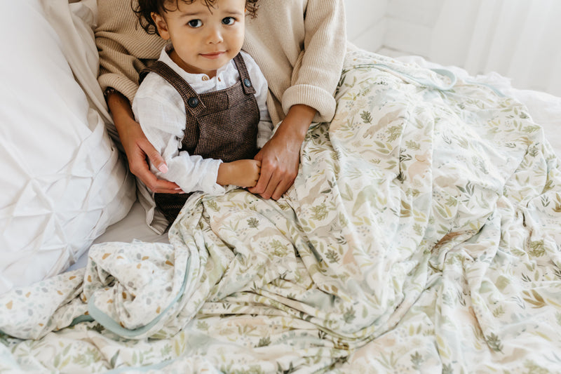 Copper Pearl 3 Layer Jumbo Quilt Rex