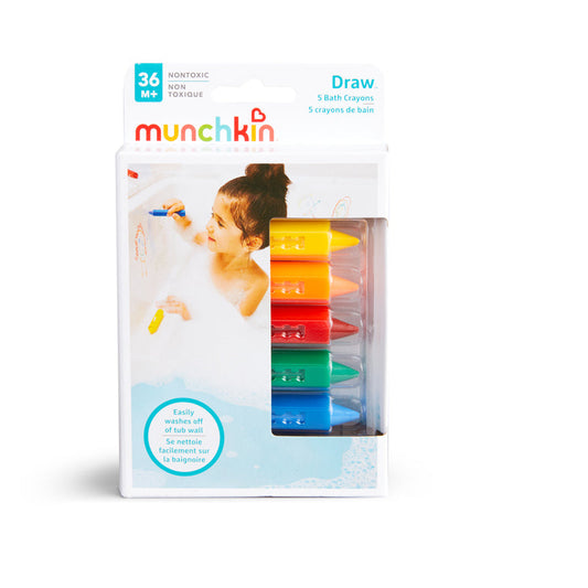 Munchkin Draw Bath Crayons