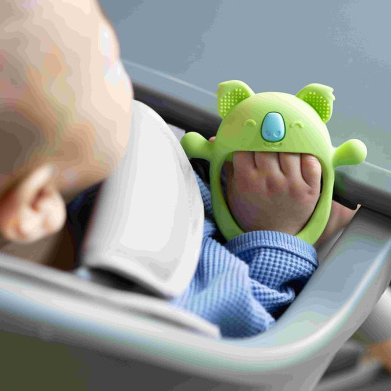 Nuby Mini Wrist Grip Teething Mitten Koala