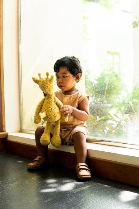 Rainbow Design Gerald the Giraffe Organic Toy
