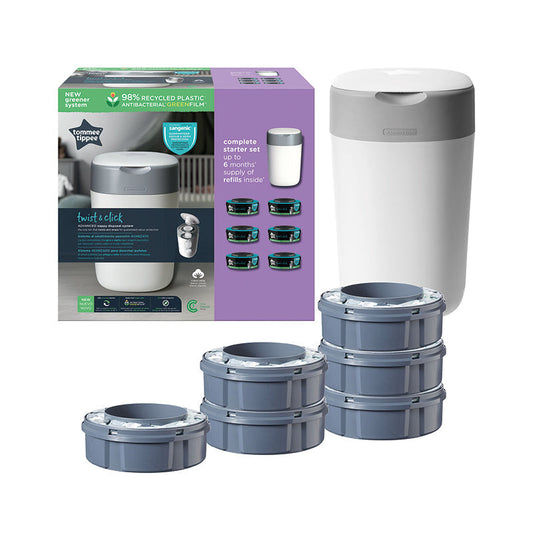 Tommee Tippee Twist & Click Tub with 6 Cassettes