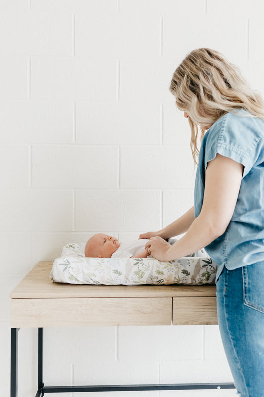 Copper Pearl Nappy Changing Pad COVER Rex