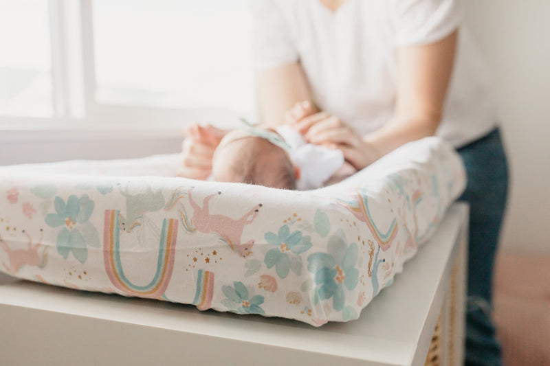 Copper Pearl Nappy Changing Pad COVER Whimsy
