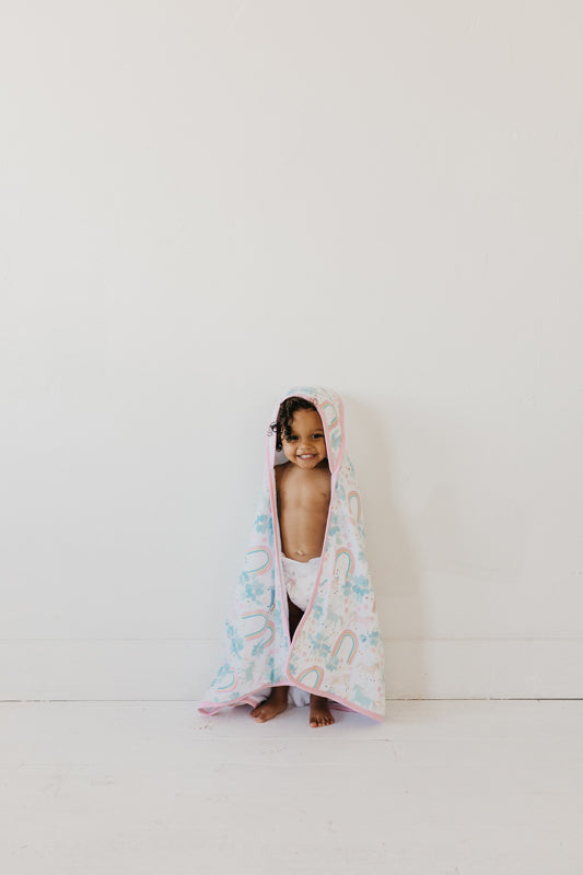 Copper Pearl Premium Knit Hooded Towel Whimsy