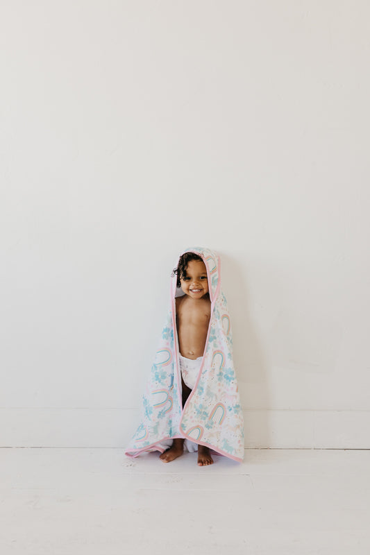 Copper Pearl Premium Knit Hooded Towel Whimsy