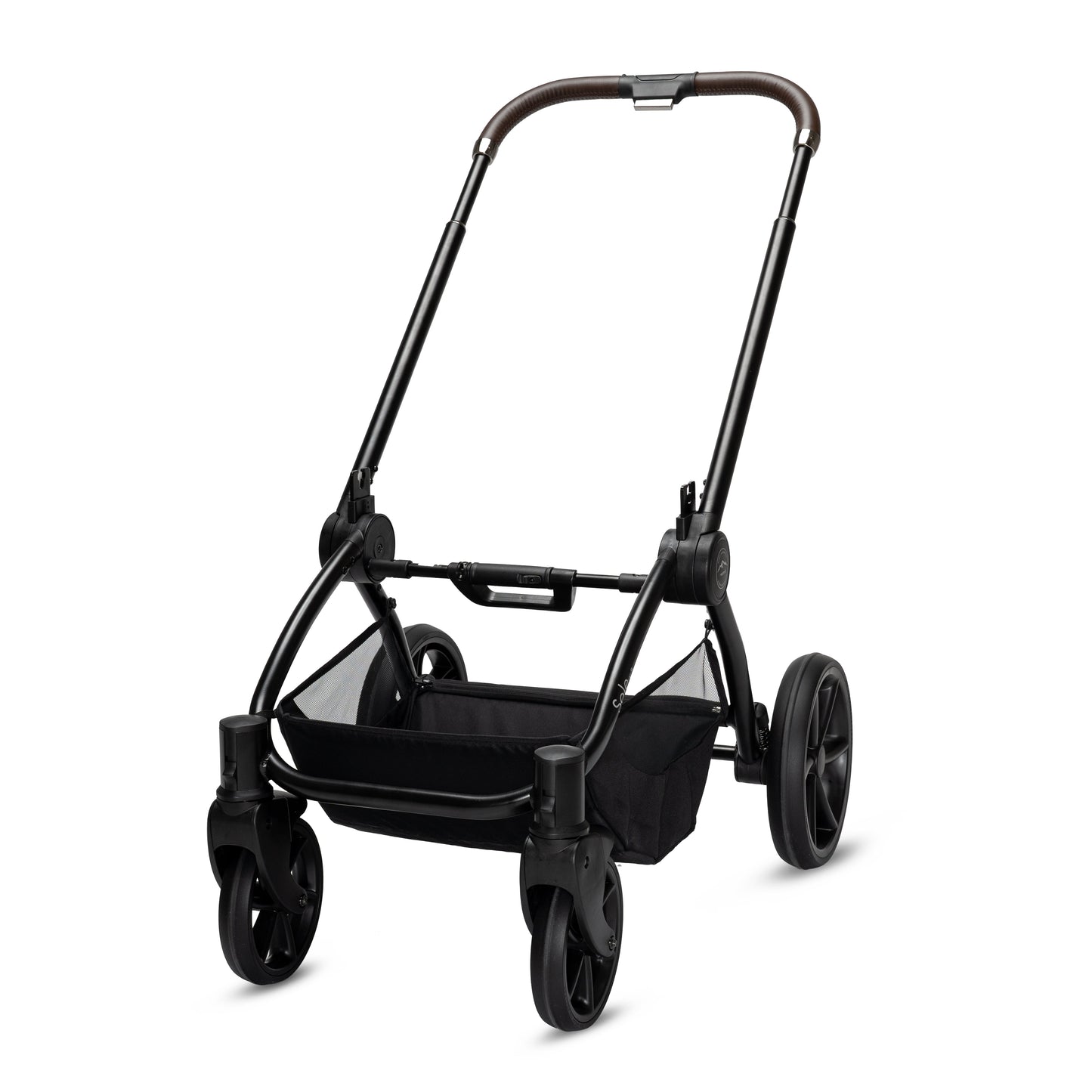 Noordi Sole V3 - 3in1 Travel System with ThermoCot Carrycot + Travel Carrier i-Size Car Seat, Slate Black