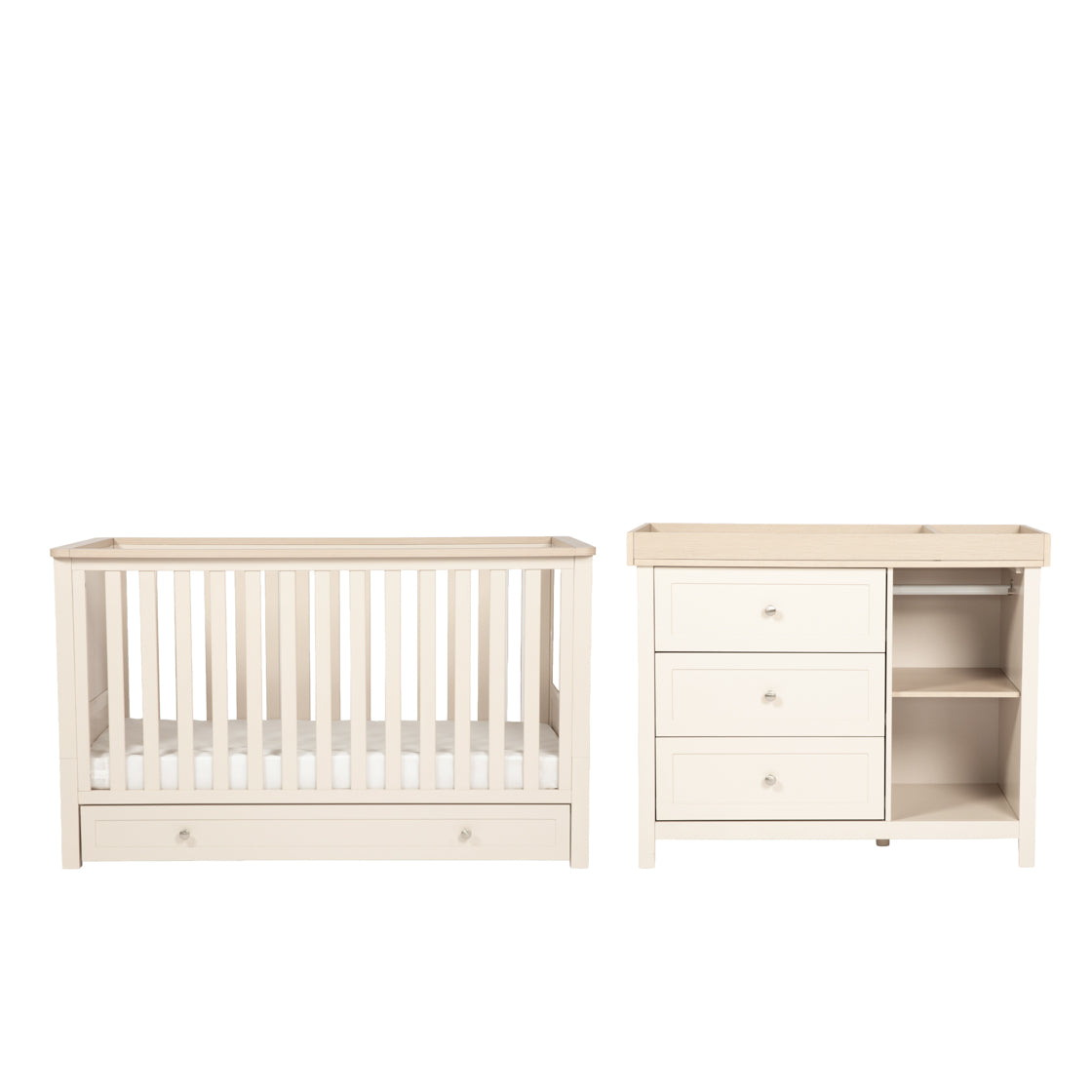 Bebe & Beyond Wanderer 2 Piece Room Set Cashmere and Oak