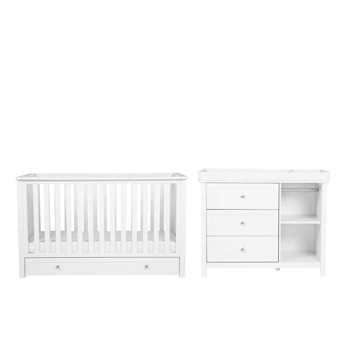Bebe & Beyond Wanderer 2 Piece Room Set White