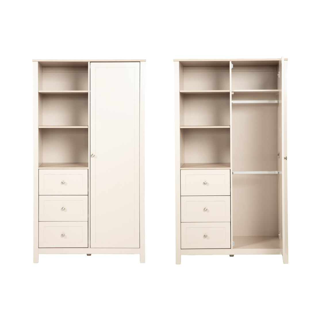 Bebe & Beyond Wanderer 3 Piece Room Set Cashmere and Oak