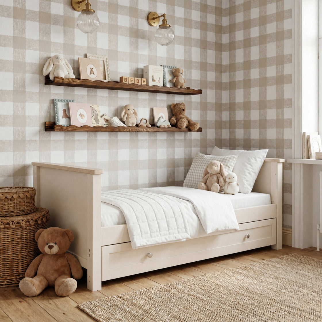 Bebe & Beyond Wanderer 3 Piece Room Set Cashmere and Oak