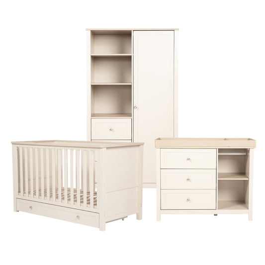 Bebe & Beyond Wanderer 3 Piece Room Set Cashmere and Oak