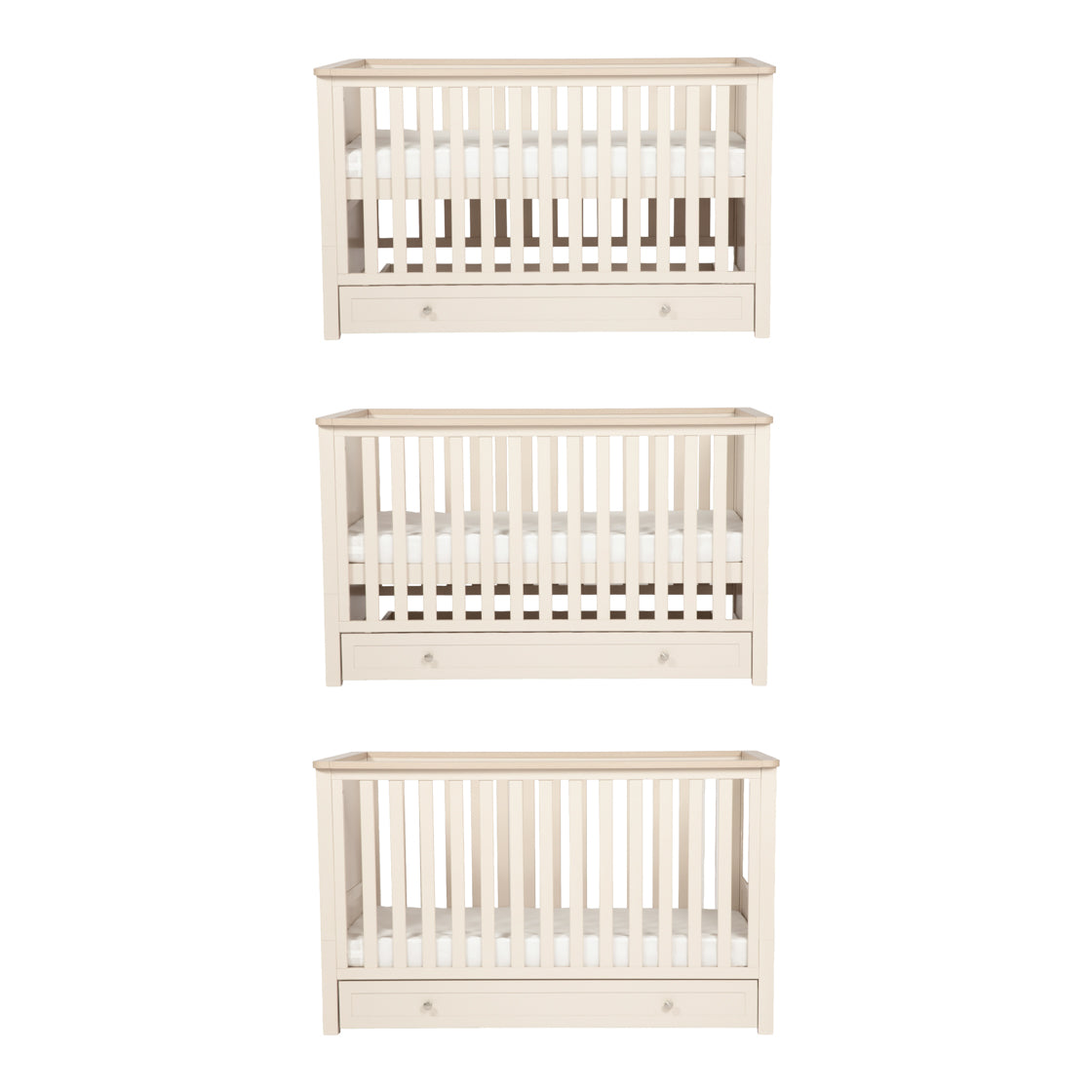 Bebe & Beyond Wanderer 3 Piece Room Set Cashmere and Oak